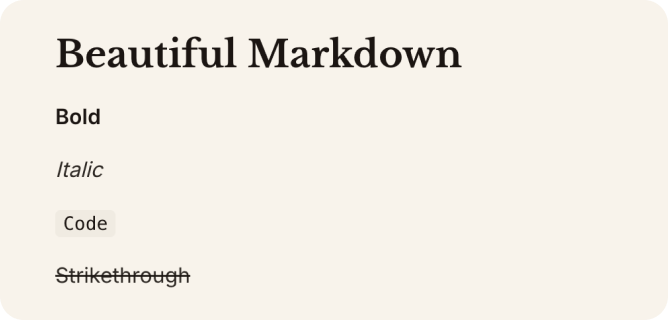 Typography that makes you want to write